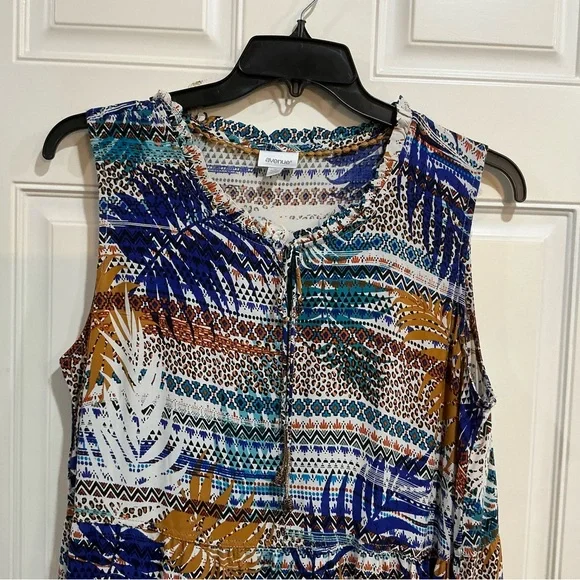 AVENUE Women's Plus Size Escape Relaxed Maxi Dress - Picture 6 of 8